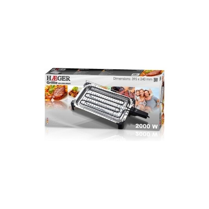 Grillplatta Haeger Grillie 2000W - 7