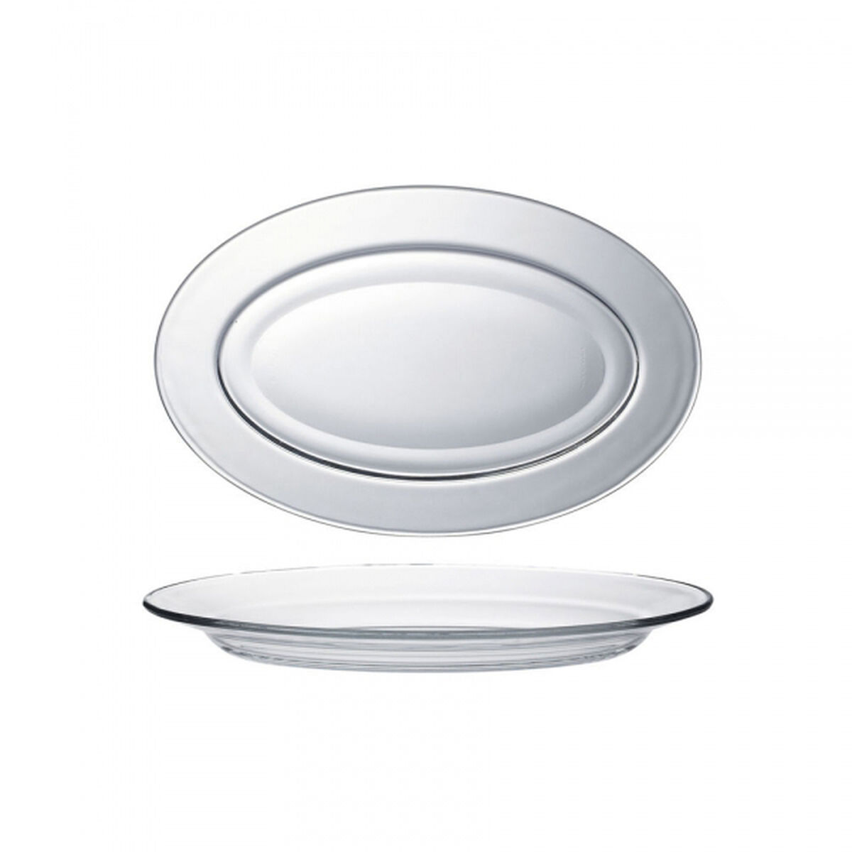 Servingsfat Duralex Lys 31 x 20 x 3 cm 31 x 3,3 cm - 2