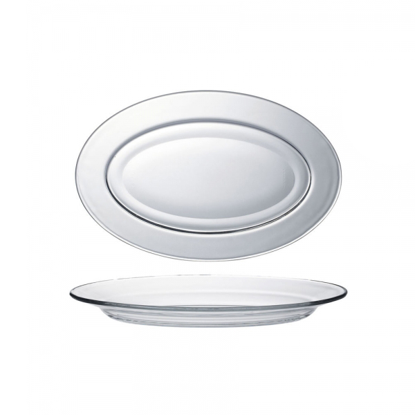 Servingsfat Duralex Lys 31 x 20 x 3 cm 31 x 3,3 cm