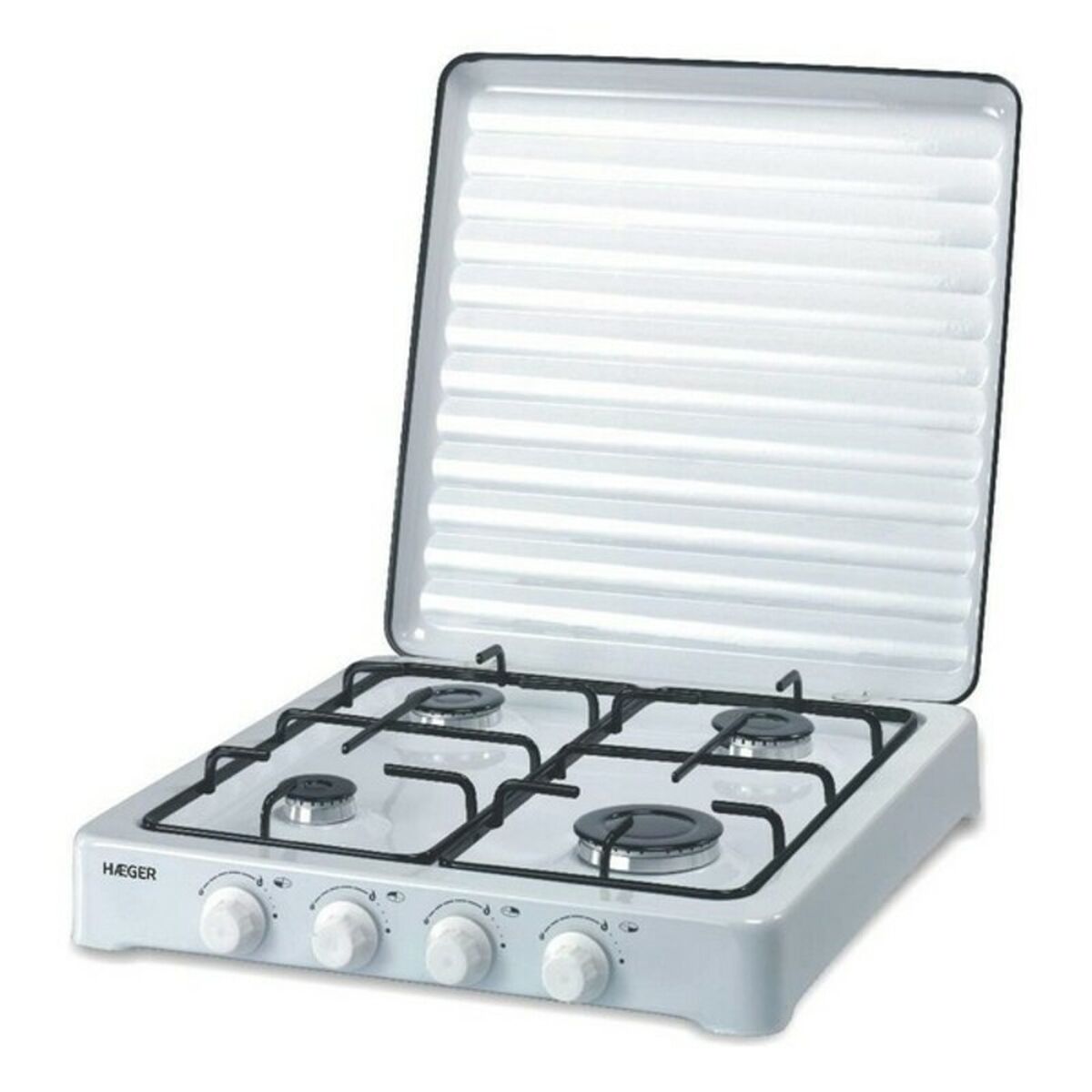 gaskök Haeger GC-04E.002A 50 x 50 x 11,5 cm 4 Brännare - 4