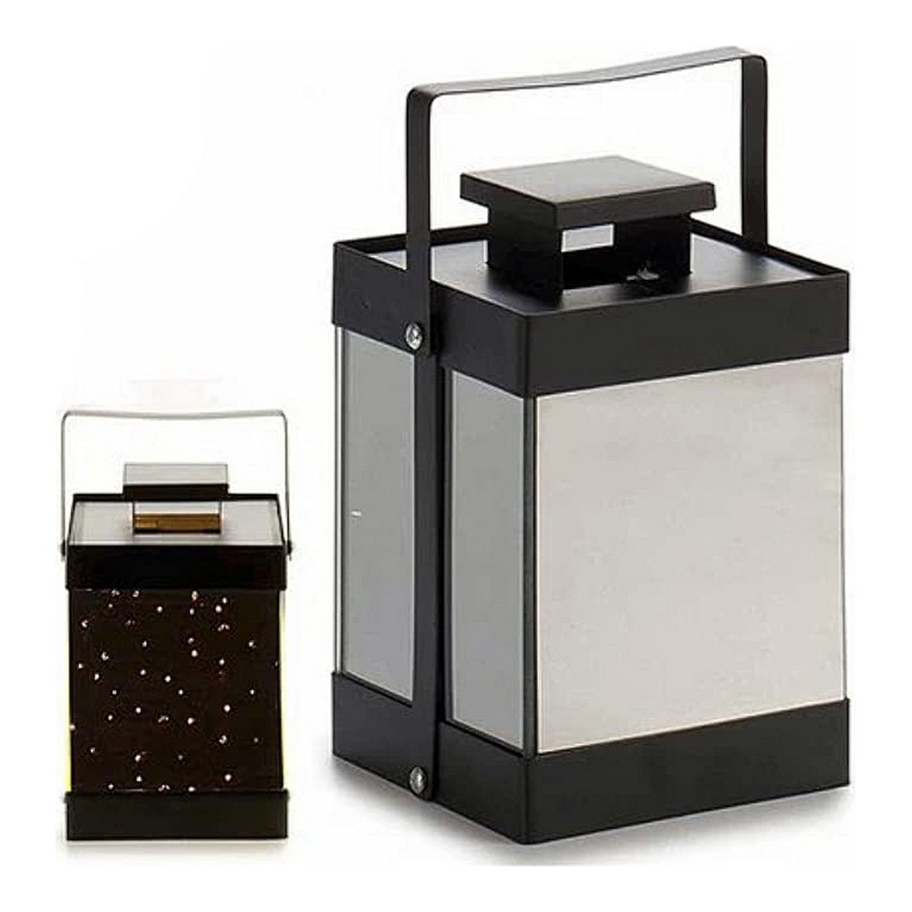 LED-lykta Svart Speglar 12,5 x 18,5 x 12,5 cm - 3