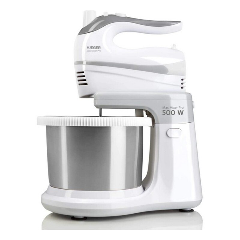 mixer-knådmaskinen med skål Haeger Max Mixer Pro 2 L 500W
