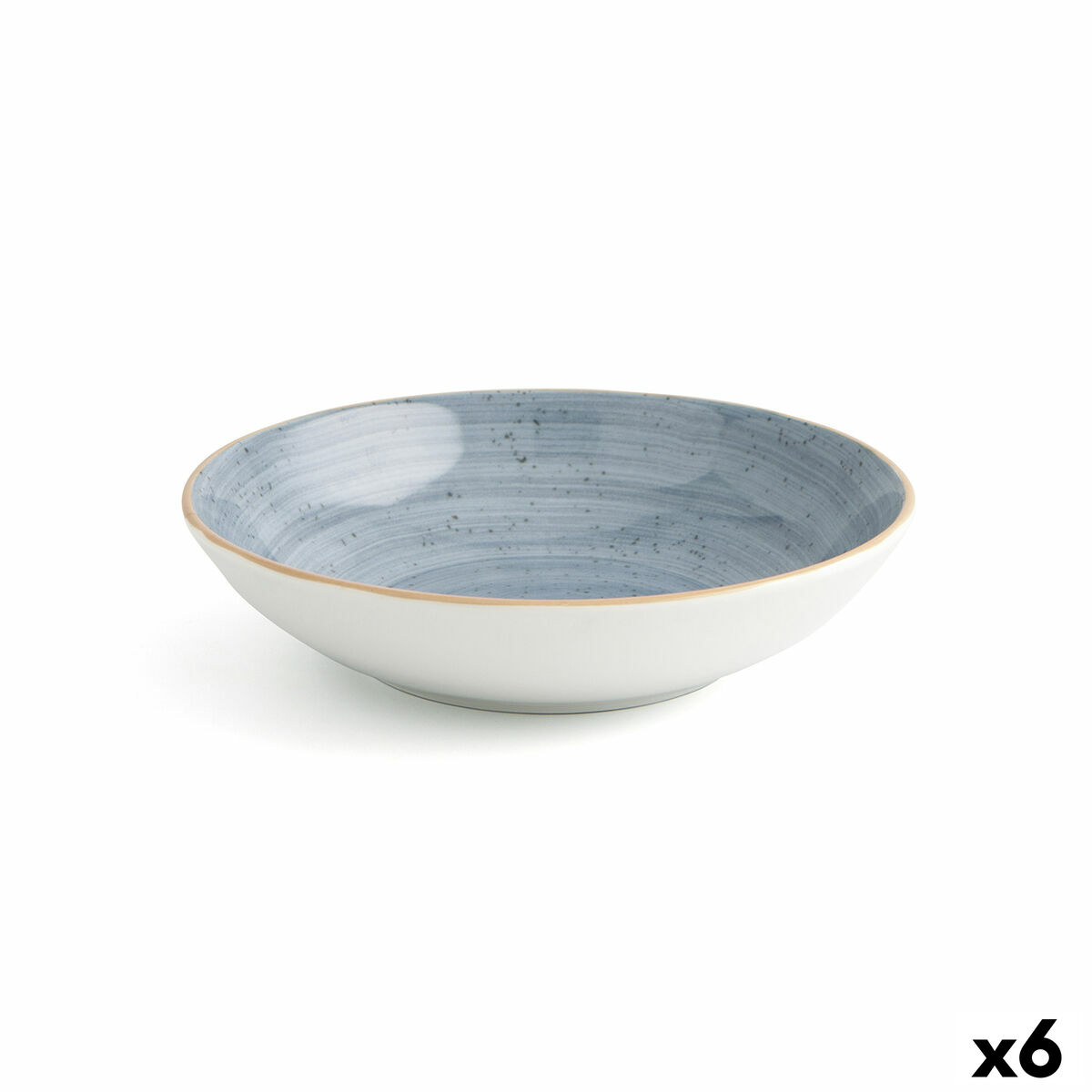 Djup tallrik Ariane Terra Keramik Blå (Ø 21 cm) (6 antal)