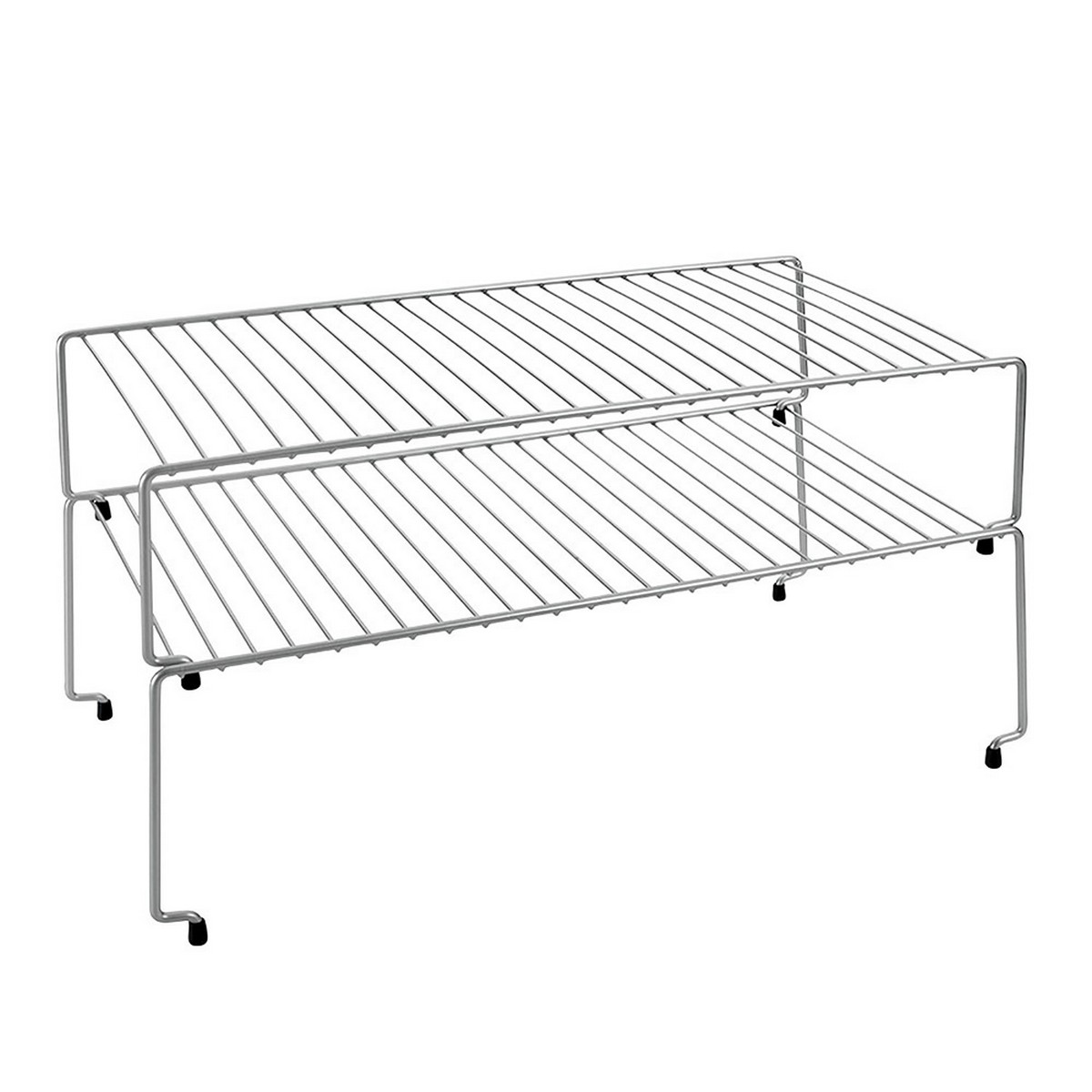 Hyllor Metaltex Sky Kök Stapelbara Metall 2 Delar (48 x 33 x 24 cm) - 2