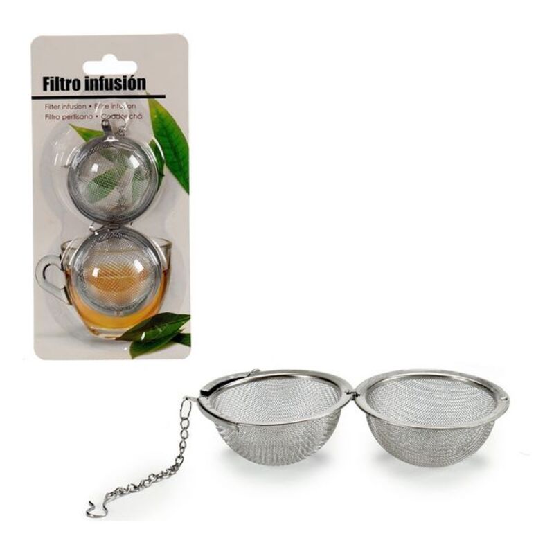 Infusionsfilter 8430852258441 Silvrig Metall - 2