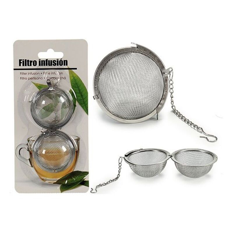Infusionsfilter 8430852258441 Silvrig Metall - 3