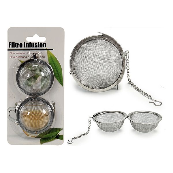 Infusionsfilter 8430852258458 Labda Silvrig Metall - 2