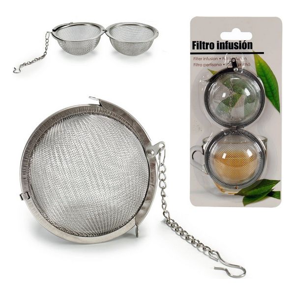 Infusionsfilter 8430852258458 Labda Silvrig Metall - 4