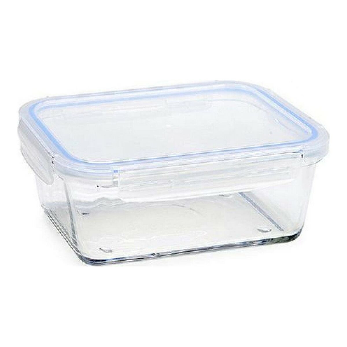 Lunchlåda Vivalto Plast Glas (1500 ml) (1,5 L) (16 x 8,5 x 22 cm) - 2