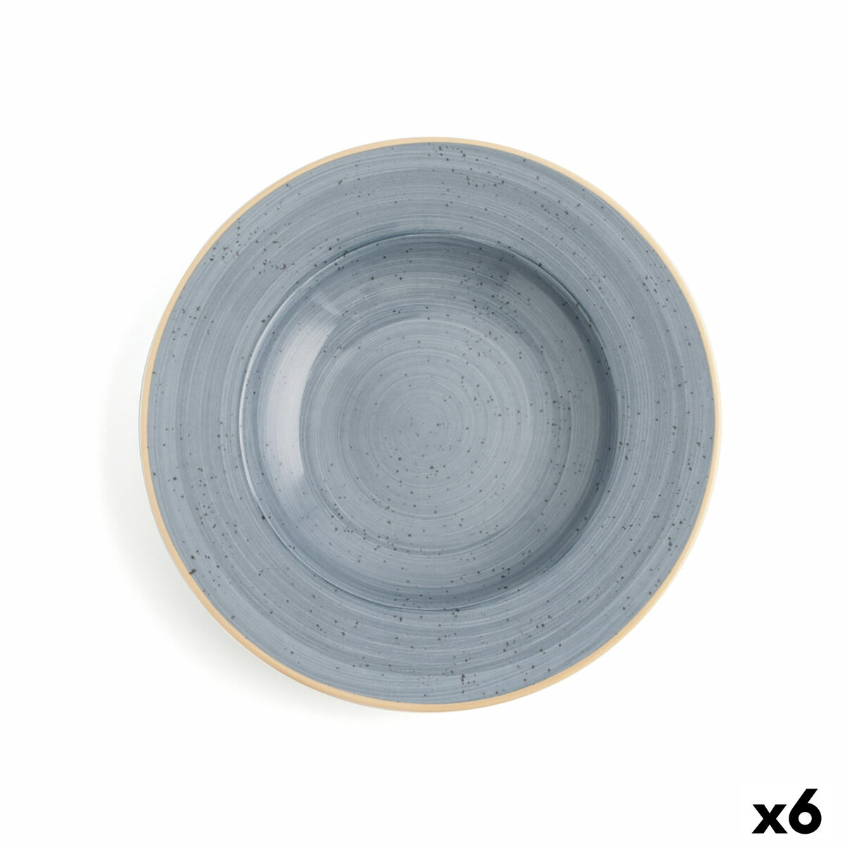 Djup tallrik Ariane Terra Keramik Blå (Ø 26 cm) (6 antal)
