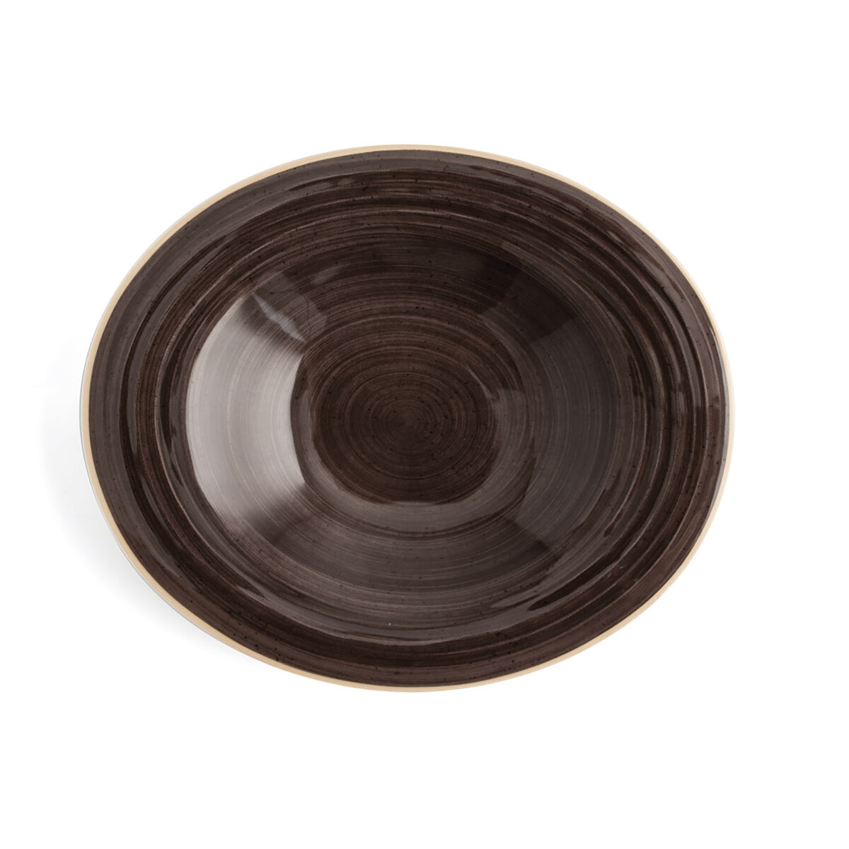 Djup tallrik Ariane Terra Keramik Brun (Ø 29 cm) (6 antal) - 4