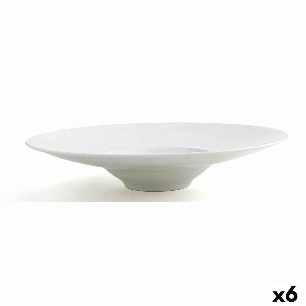 Djup tallrik Ariane Gourmet Vit Keramik Ø 29 cm (6 antal)