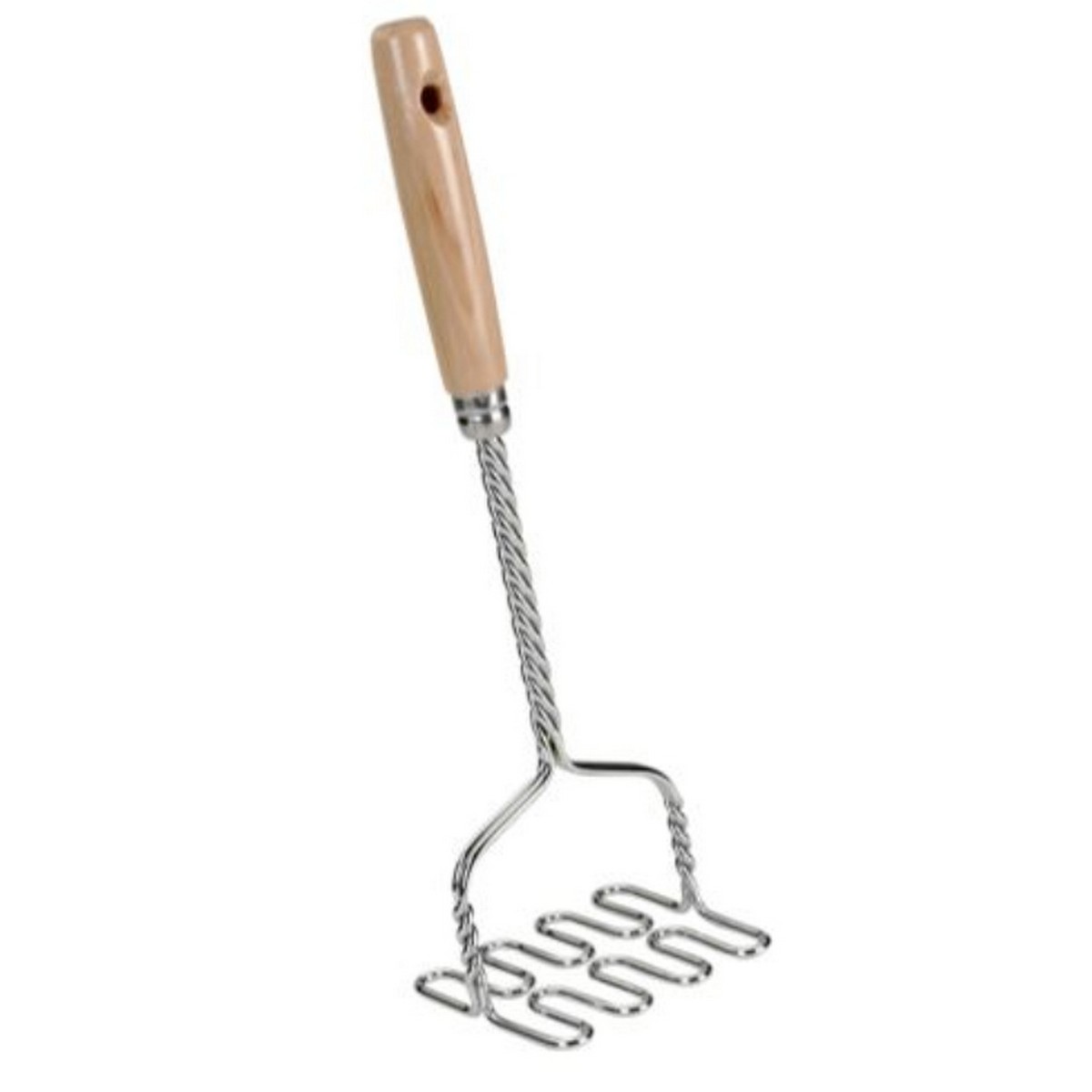 Potatispress Metaltex Trähandtag (10 x 9,2 x 32,2 cm) - 2