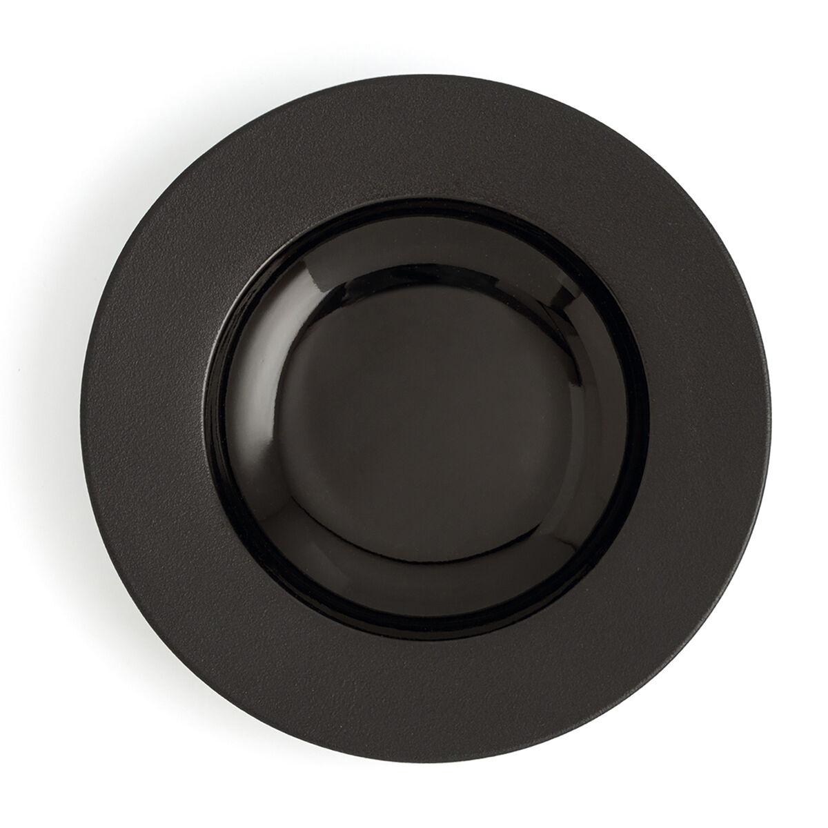 Djup tallrik Ariane Antracita Svart Keramik Ø 26 cm (6 antal) - 2