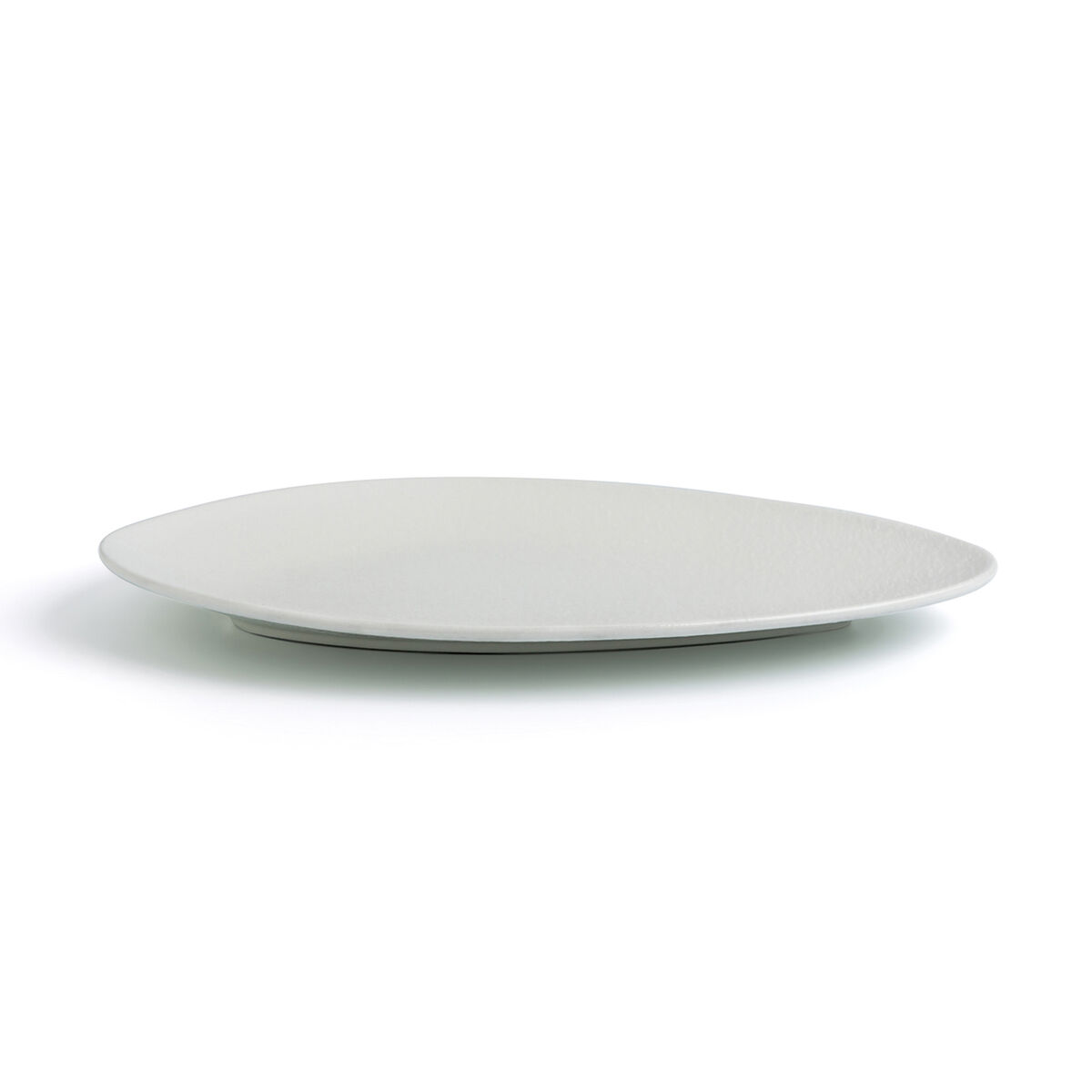 Lapostányér Ariane Antracita Triangulär Keramik Vit (Ø 29 cm) (6 antal) - 2