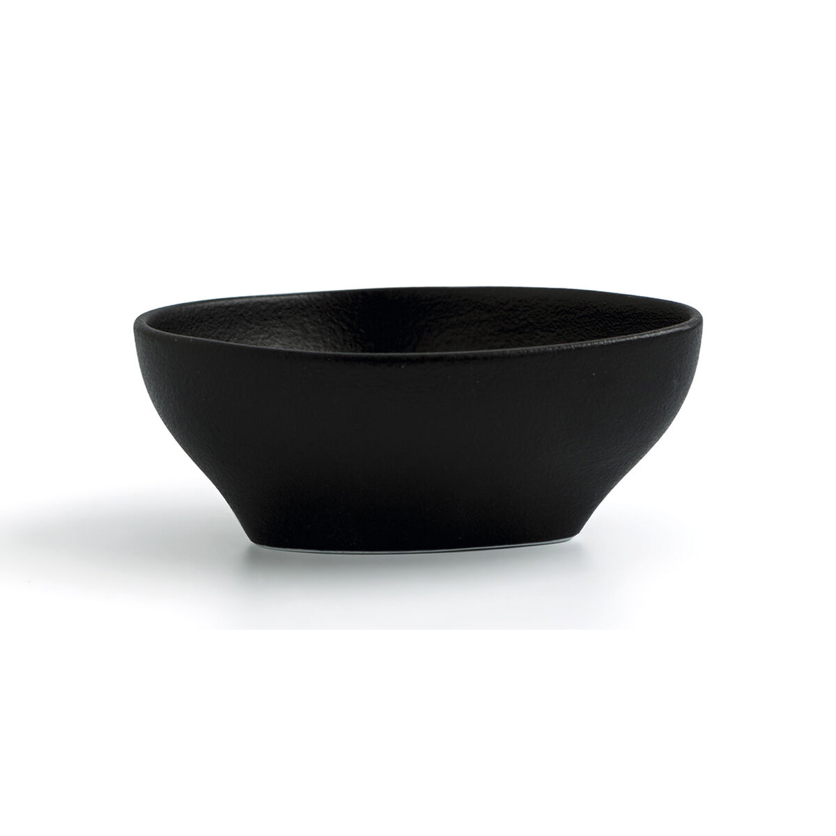 Skål Ariane Antracita Triangulär Keramik Svart (12 cm) (12 antal) - 2