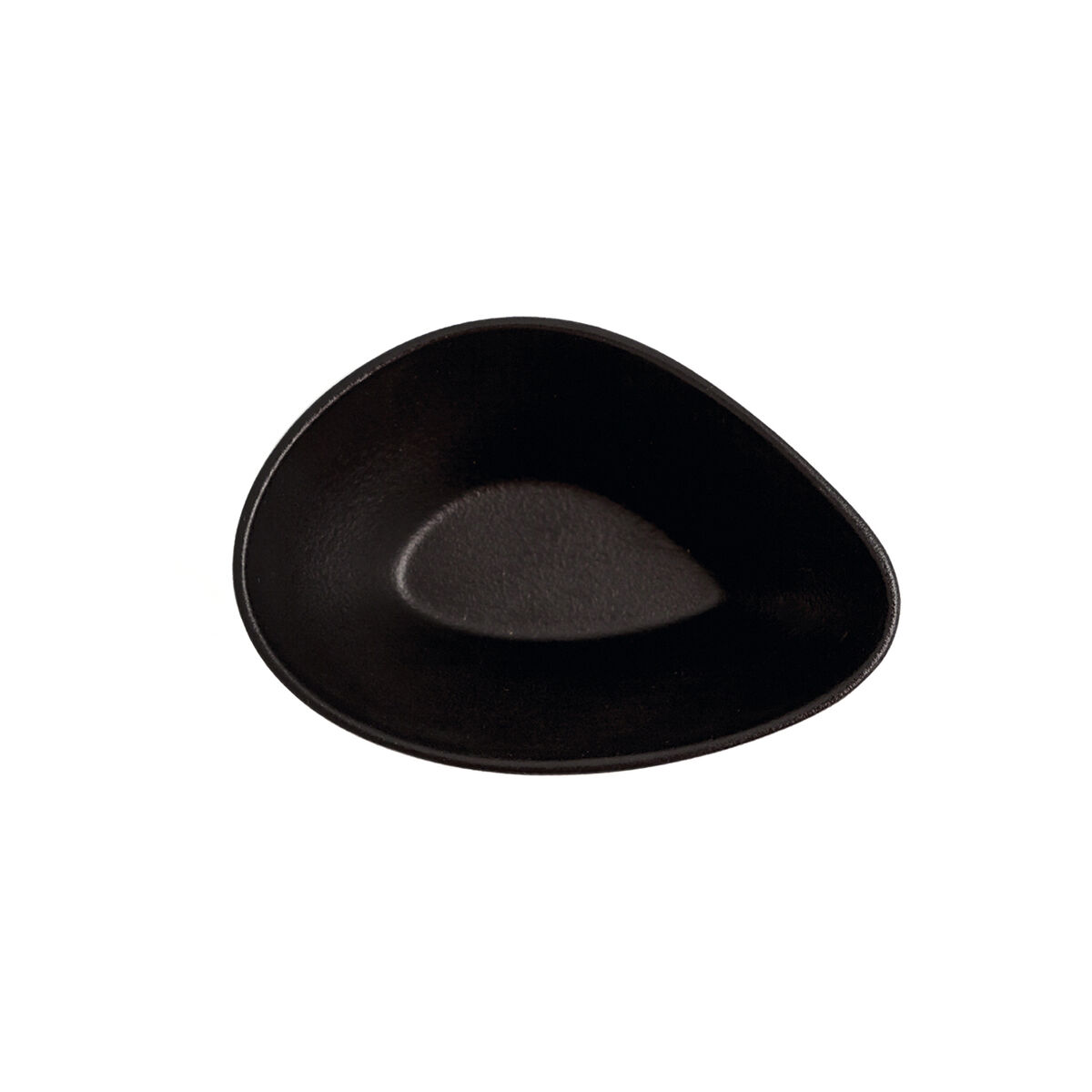 Skål Ariane Antracita Triangulär Keramik Svart (12 cm) (12 antal) - 3