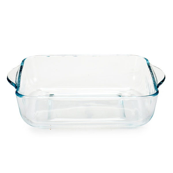 Ugnsplåt 74831 Transparent Borosilikatglas 22 x 6 x 25,5 cm