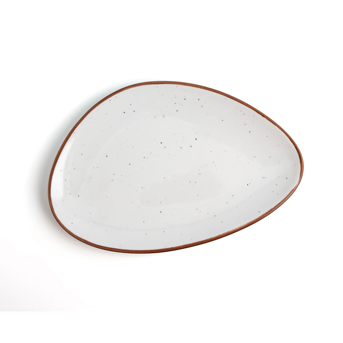 Lapostányér Ariane Terra Triangulär Keramik Beige (Ø 29 cm) (6 antal) - 3