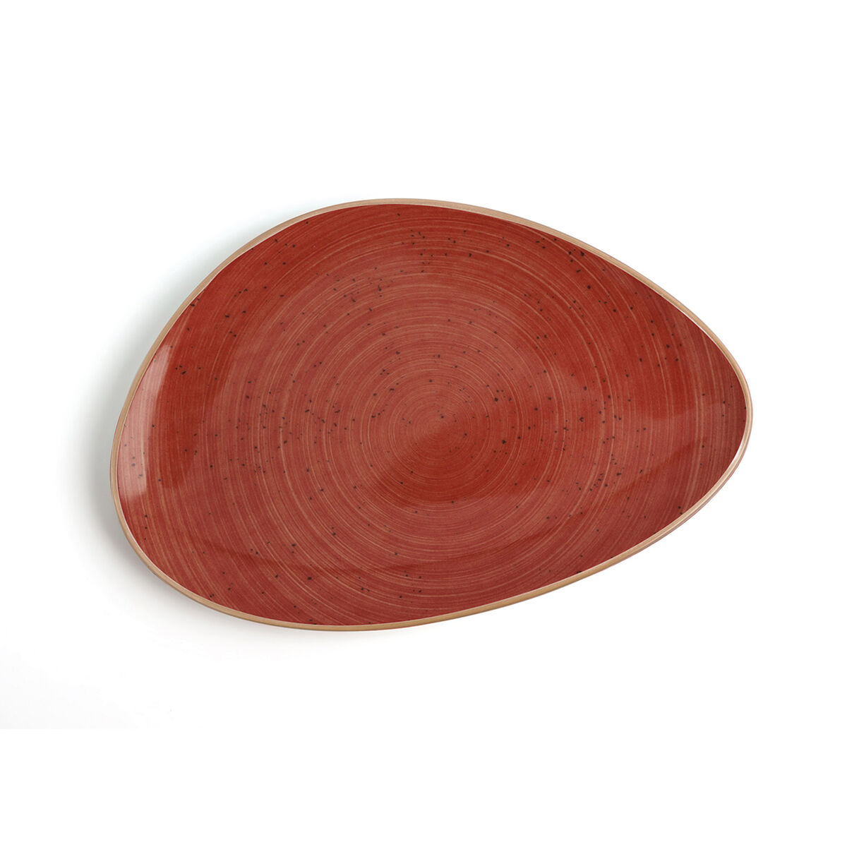 Lapostányér Ariane Terra Triangulär Keramik Röd (Ø 29 cm) (6 antal) - 3