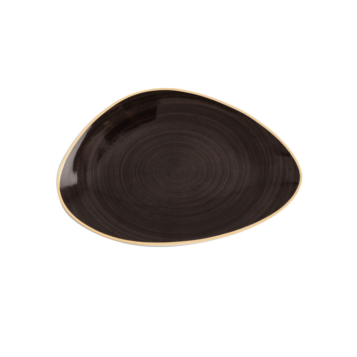Lapostányér Ariane Terra Triangulär Keramik Brun (Ø 29 cm) (6 antal) - 3