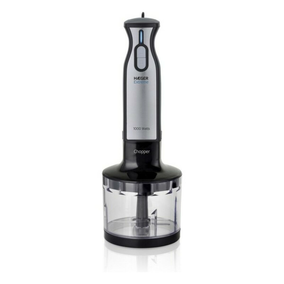 Glasmixer Haeger Extreme Chopper Svart 1000 W 400 ml - 7