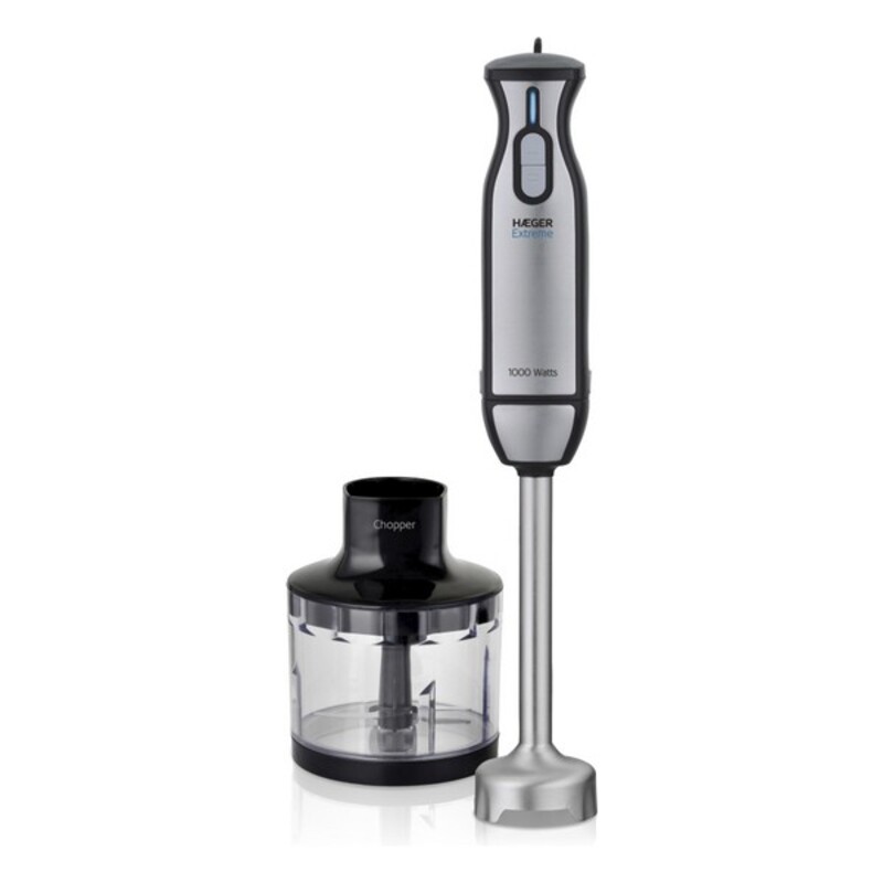 Glasmixer Haeger Extreme Chopper Svart 1000 W 400 ml