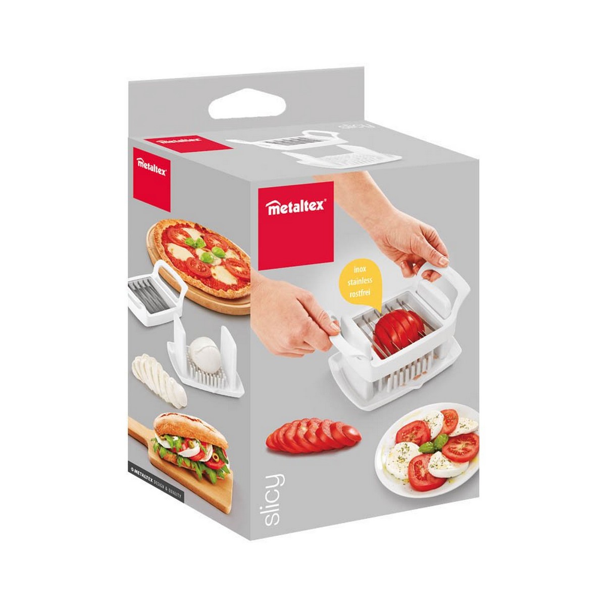 Food Slicer Metaltex Slicy Grönsaker Frukt Ost - 3