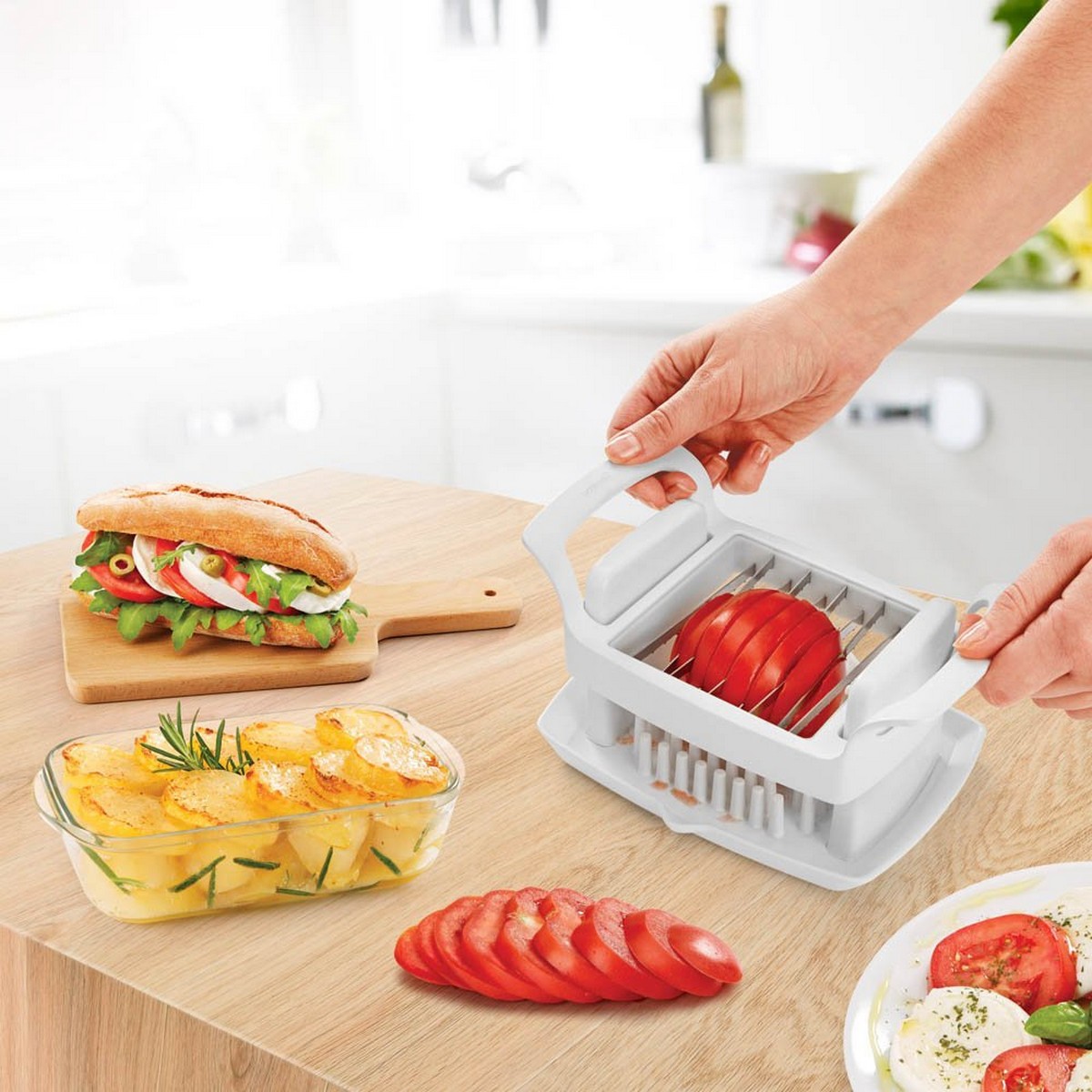 Food Slicer Metaltex Slicy Grönsaker Frukt Ost - 2