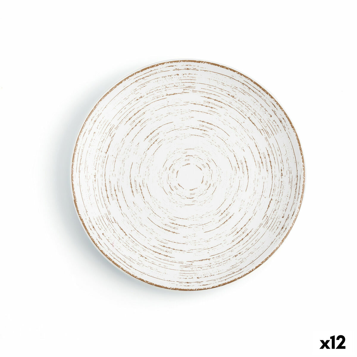Lapostányér Ariane Tornado Keramik Dvobarvna (Ø 18 cm) (12 antal)
