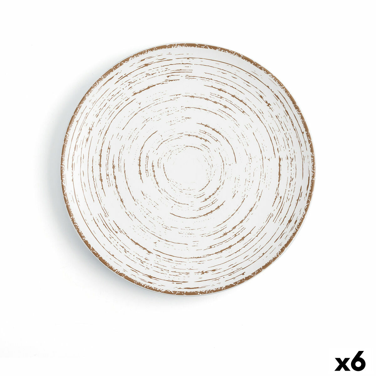 Lapostányér Ariane Tornado Keramik Dvobarvna (24 cm) (6 antal)
