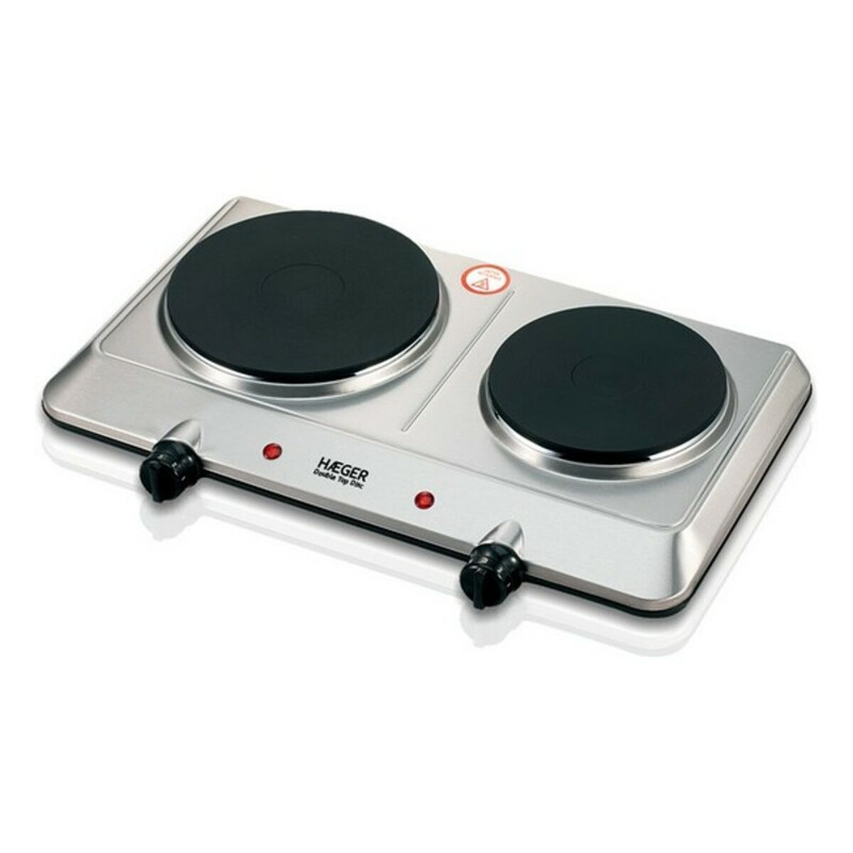 Elektrisk värmeplatta Haeger Double Top Disc 2 Brännare 2250W - 4