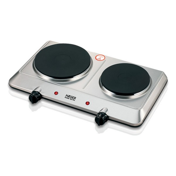 Elektrisk värmeplatta Haeger Double Top Disc 2 Brännare 2250W
