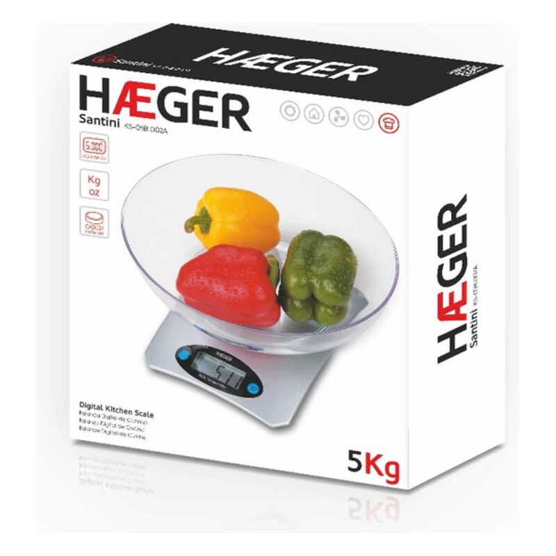 Köksvåg Haeger 5608475015786 5 kg - 4