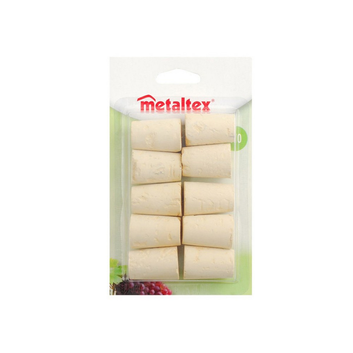 Set med kontakter och uttag Metaltex Konisk Kork (10 Delar) - 2