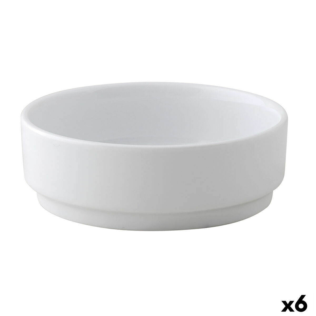 Skål Ariane Brasserie Keramik Vit (16 cm) (6 antal)