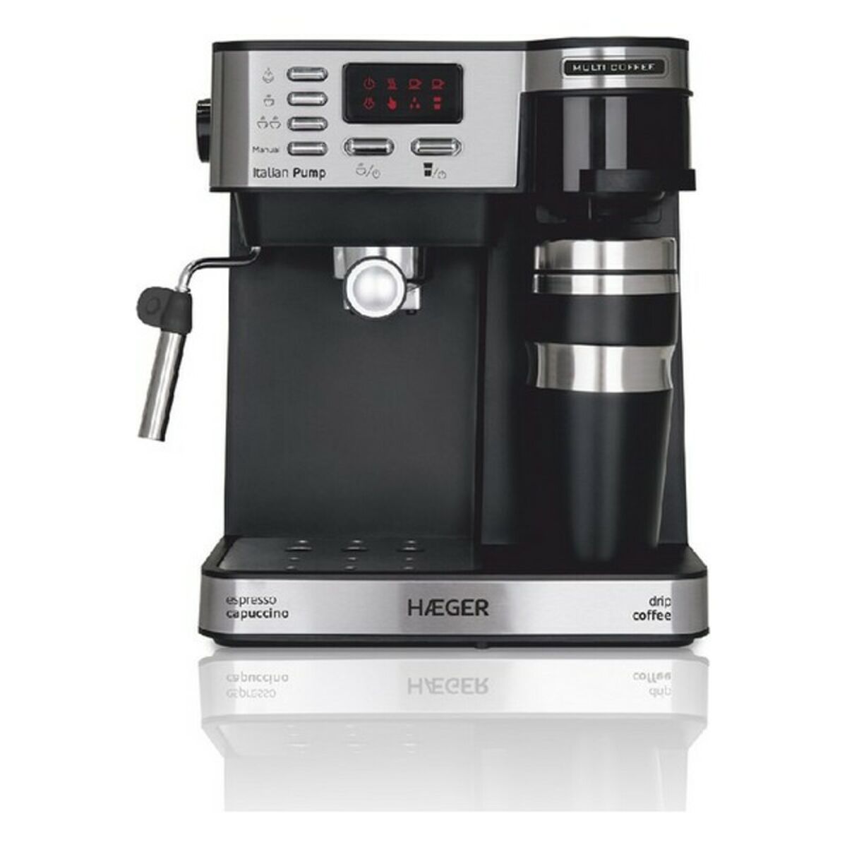Manuell Espressobryggare Haeger 1450W (1,2 L) - 4