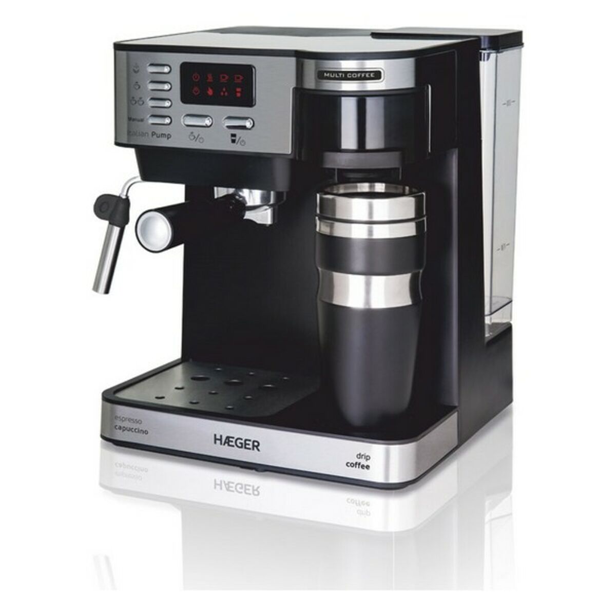 Manuell Espressobryggare Haeger 1450W (1,2 L) - 6