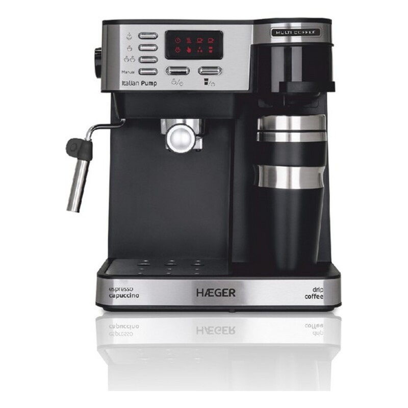 Manuell Espressobryggare Haeger 1450W (1,2 L)