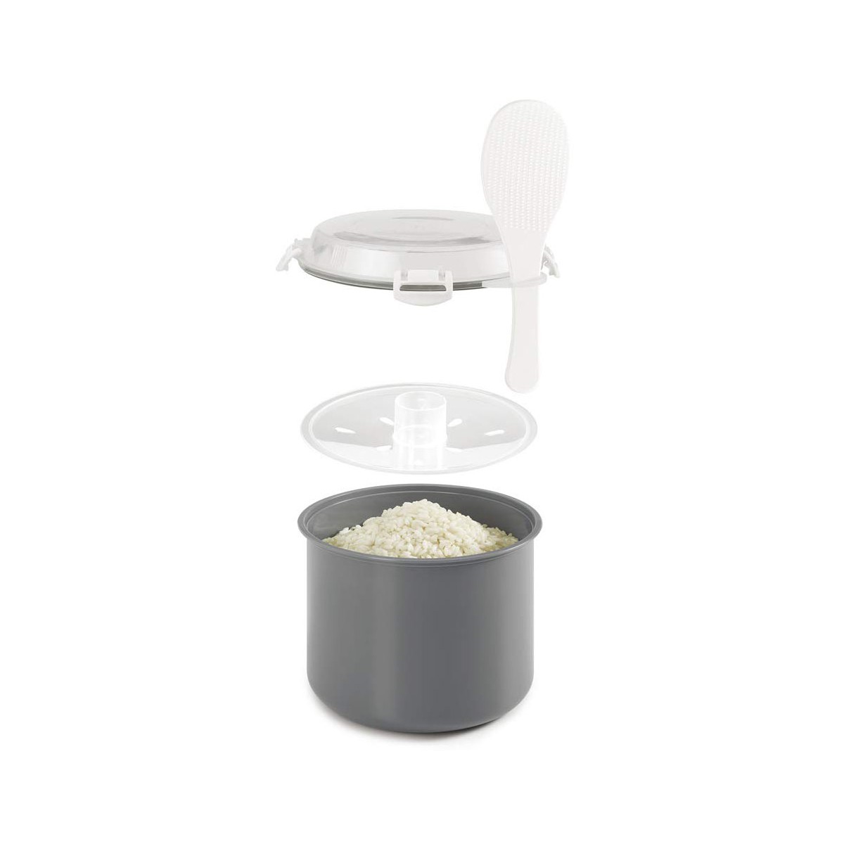 Ångkokare Metaltex 2,2 L - 4