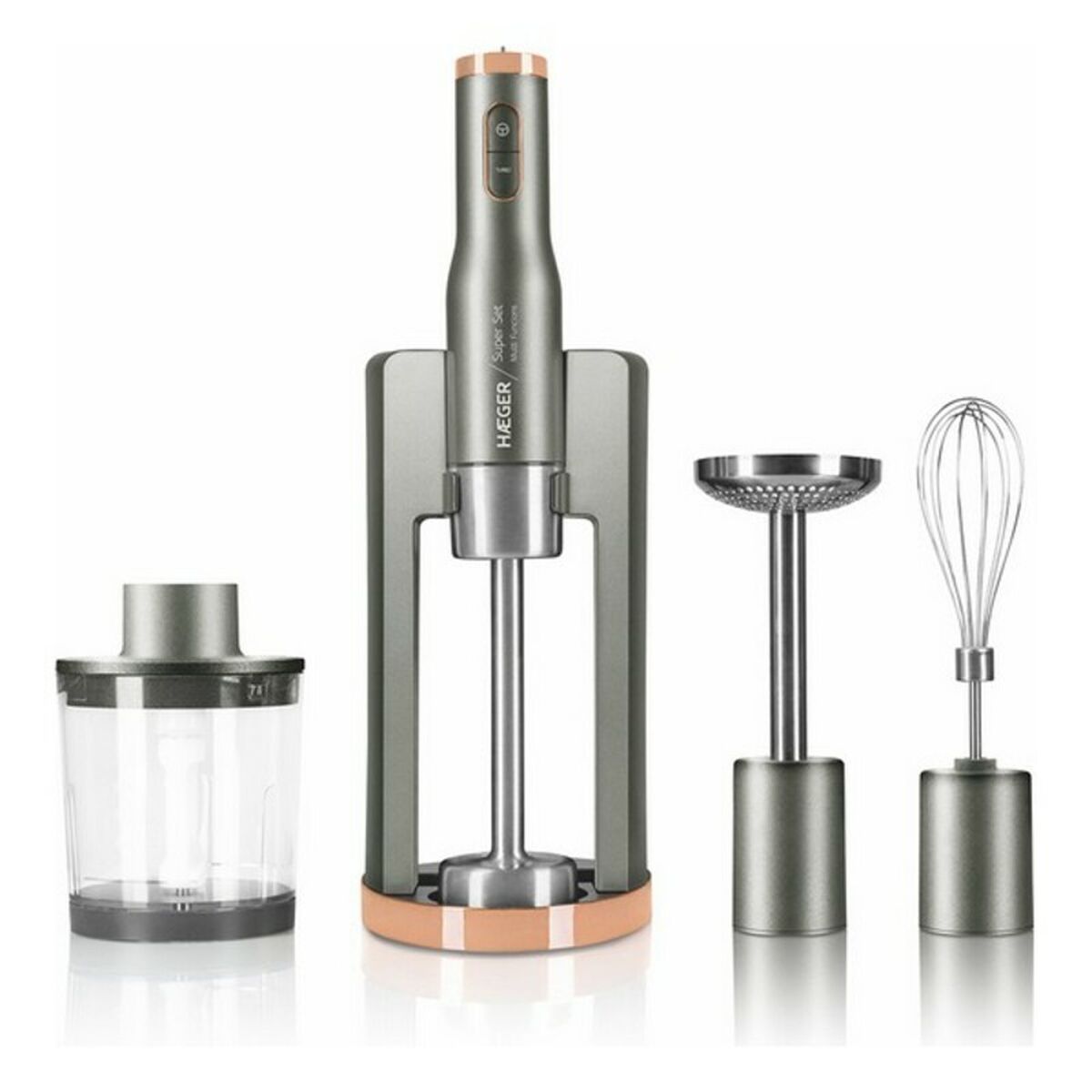 Stavmixer Haeger Super Set Grå 800 W - 5