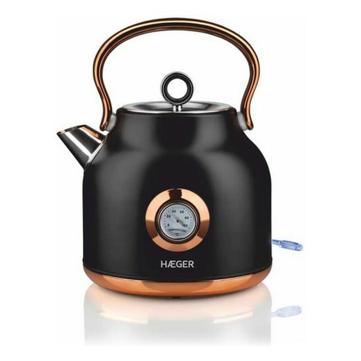 Elektrisk vattenkokare och tekanna Haeger EK-22B.024A 2200 W 2200 W 1,7 L (1,7 L)