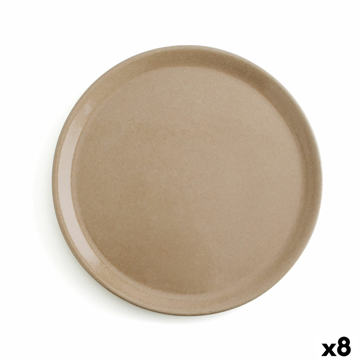 Lapostányér Anaflor Vulcano Kött Terrakotta Beige Ø 31 cm (8 antal)