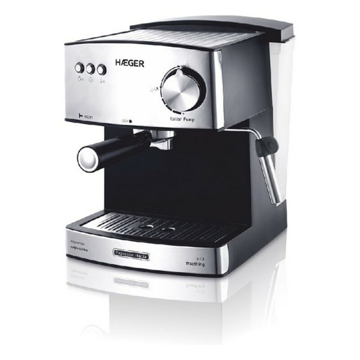 Manuell Espressobryggare Haeger Expresso Itália 850W (1,6 L) - 3