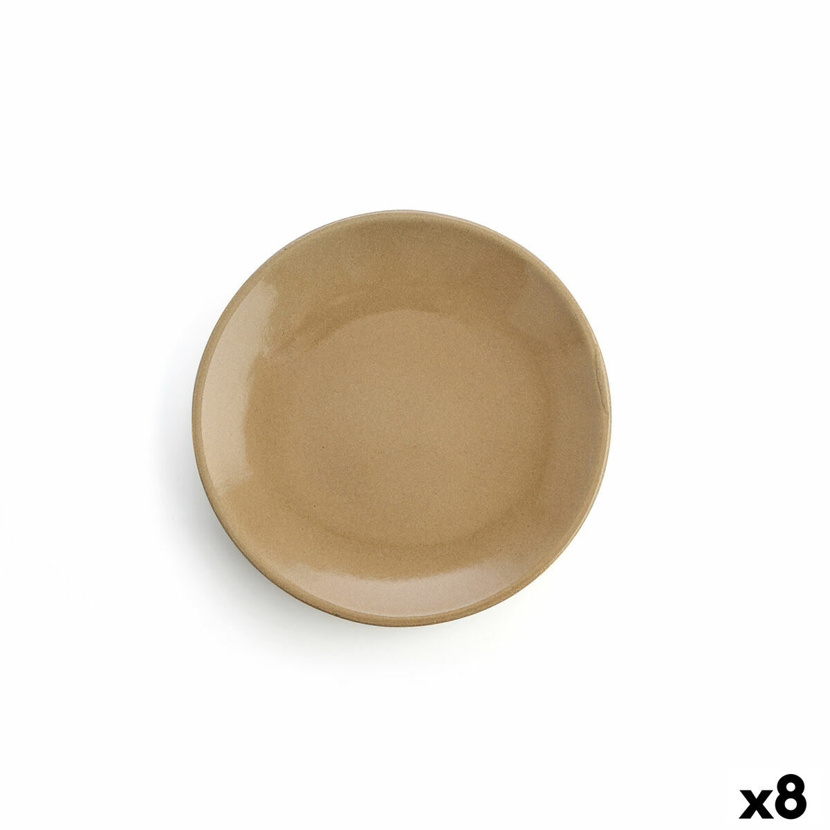 Lapostányér Anaflor Vulcano Kött Terrakotta Beige Ø 29 cm (8 antal)