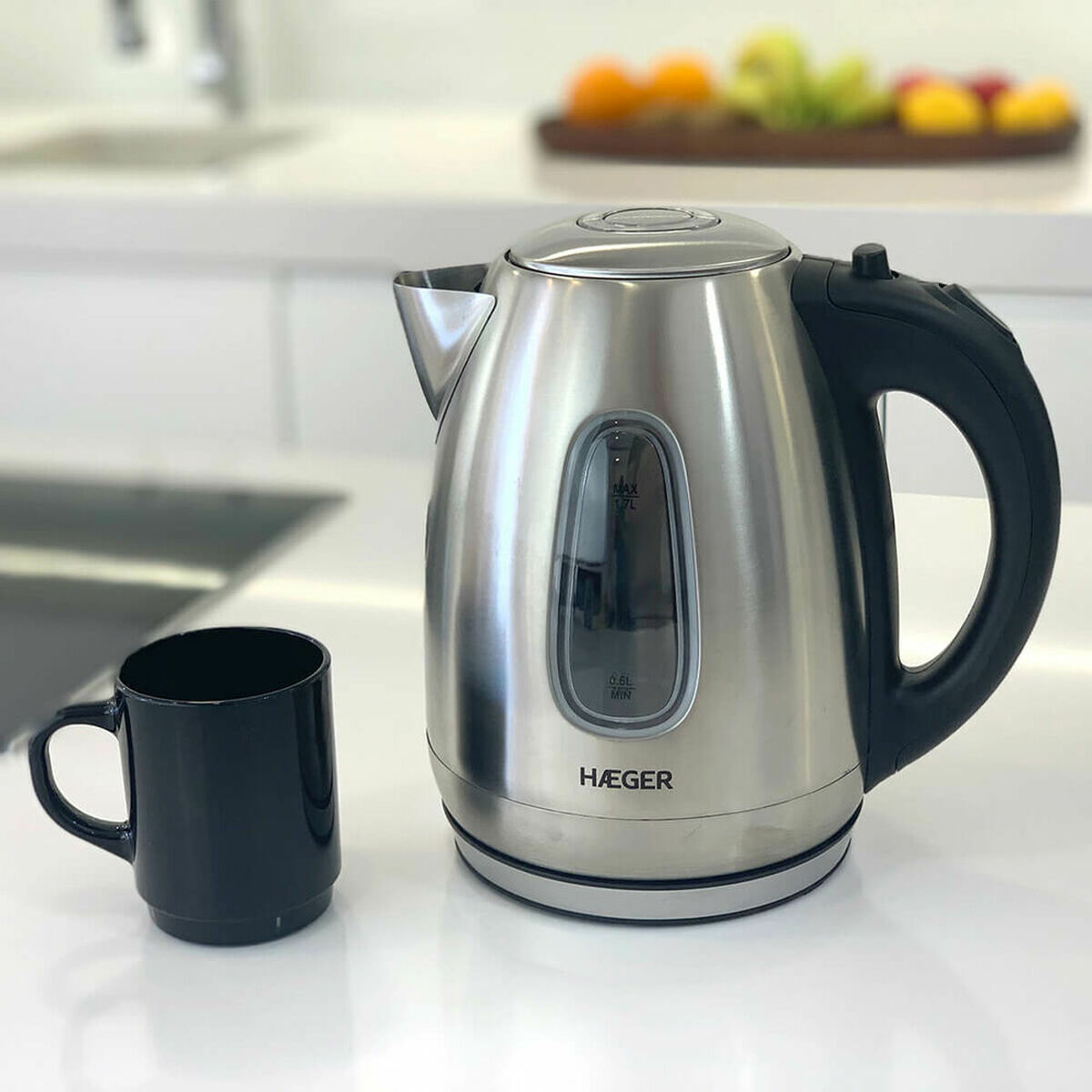 Vattenkokare Haeger Moldavie 2200 W (1,7 L) - 2