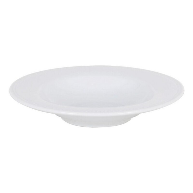 Djup tallrik Porslin Vit (Ø 22 x 4 cm)