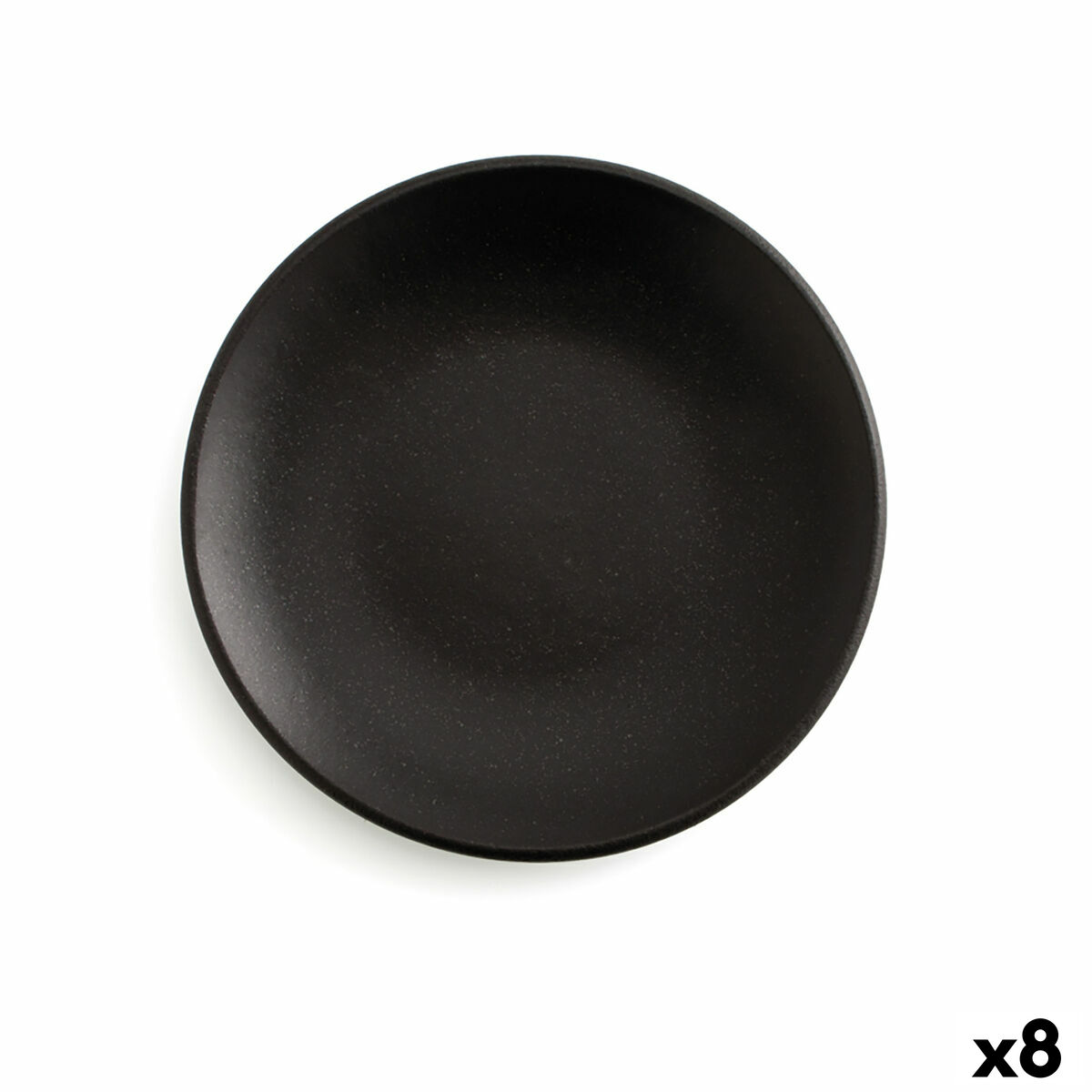 Lapostányér Anaflor Barro Anaflor Kött Terrakotta Svart Ø 29 cm (8 antal)