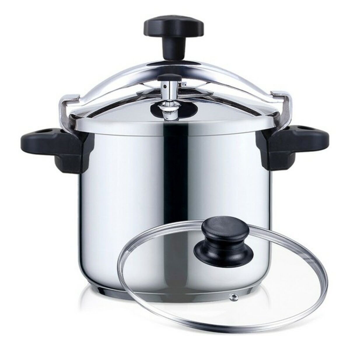 Gryta med rostfritt lock Haeger, Kapacitet: 10 L - 5