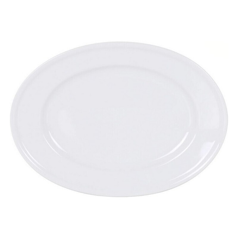 Servingsfat Olympia Oval Porslin Vit (31 cm)
